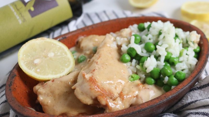 Image of Creamy Lemon Garlic Chicken