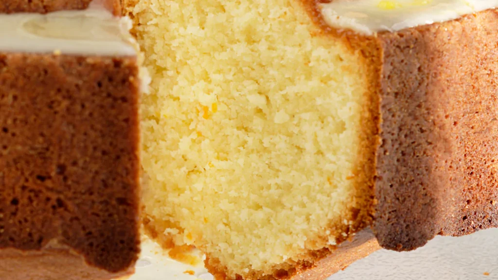 Image of Cardamom Pound Cake with Orange Glaze