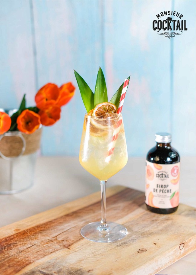 Image of Sangria blanche faible en sucre