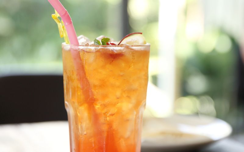 Keto Hard Seltzer Fruit Slushy