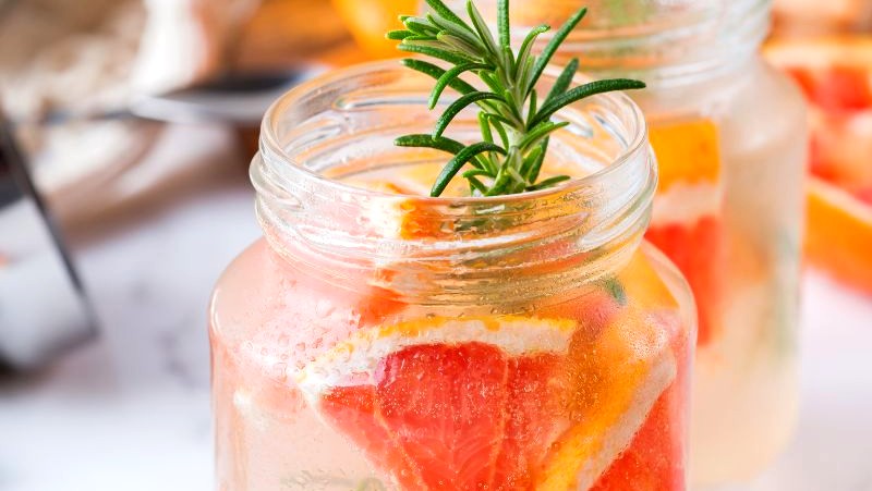 Image of Grapefruit Seltzer Cocktail