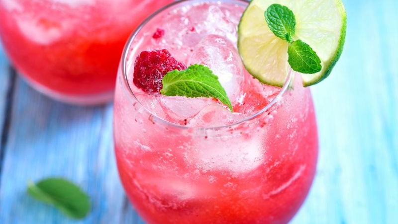 Image of Raspberry Gin Rickey Seltzer