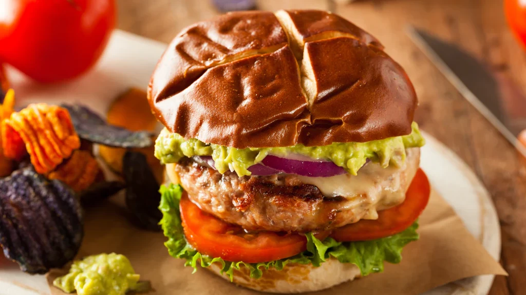 Image of Turkey and Veggie Burgers