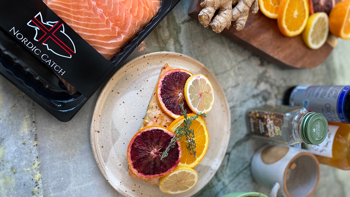 Image of Citrus & Honey Glazed Salmon