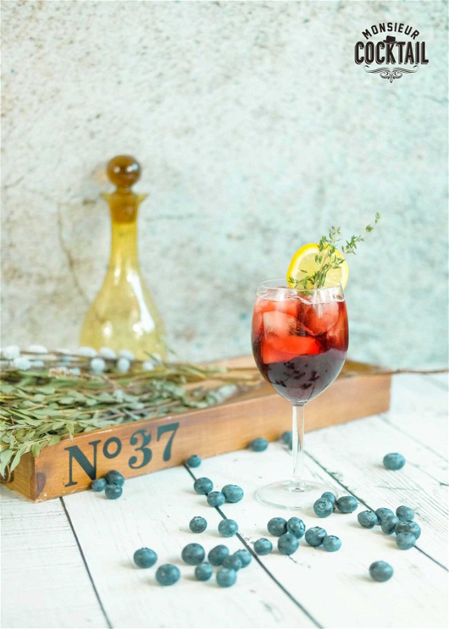 Image of Spritz aux bleuets faible en sucre
