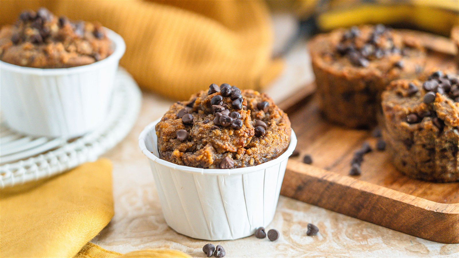 Image of Glutenfreie Bananenbrot-Muffins – süßer Crossover-Snack