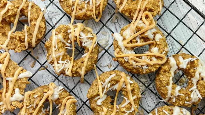 Image of Apple Oat Doggy Donuts