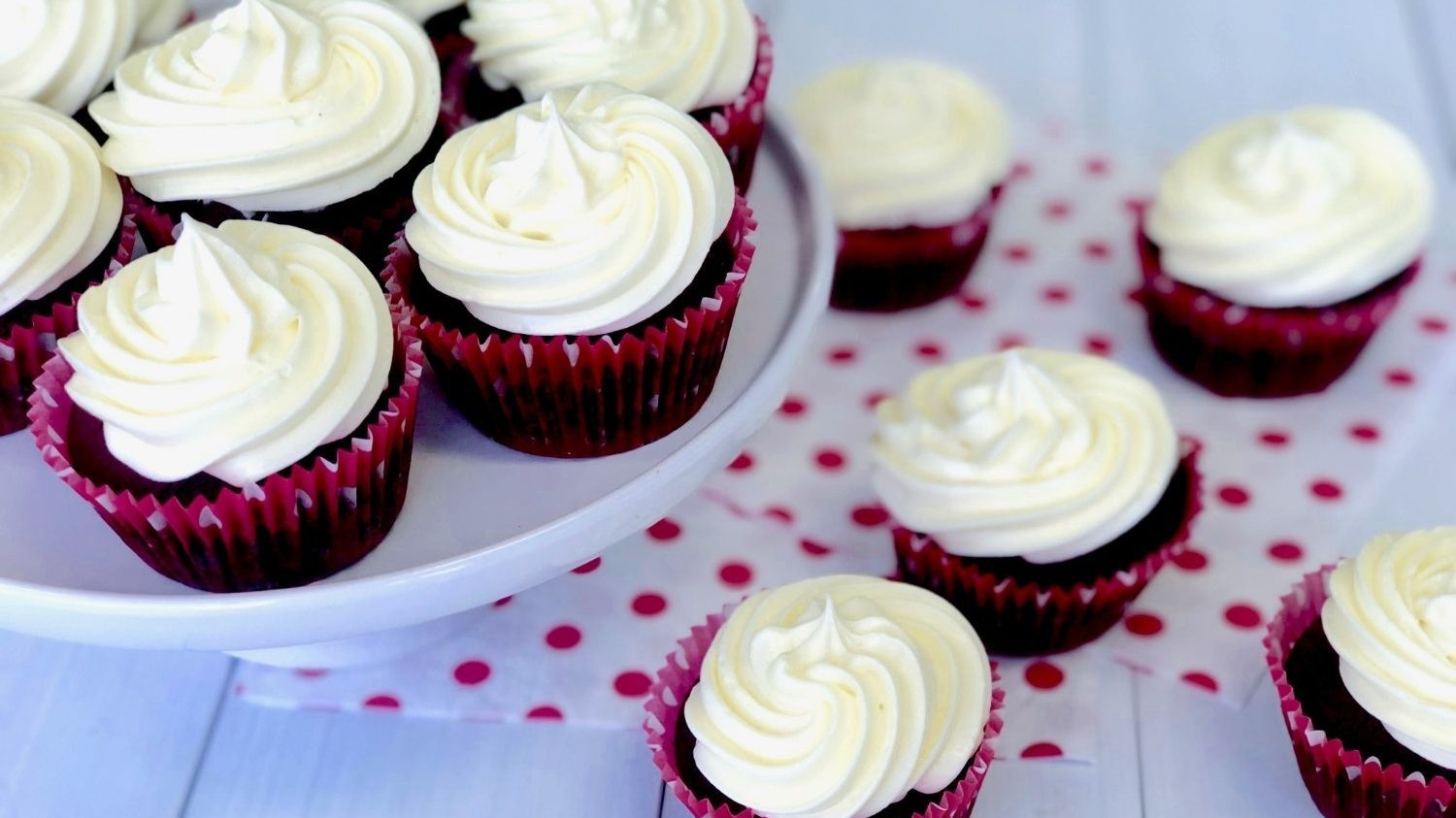 Image of Low Carb Red Velvet Cupcakes