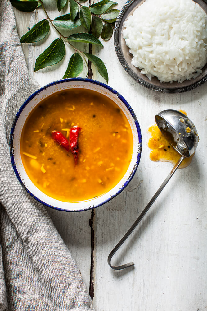 Gujarati Dal Bhat Recipe; from A little bit of this, a little bit of that Gujarati Cookbook from NZ.