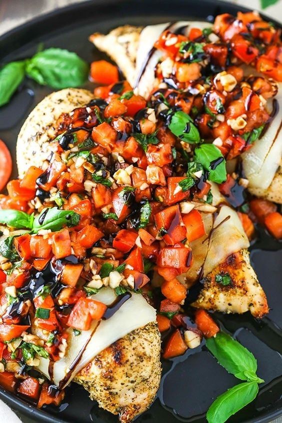 Image of Jalapeno Bruschetta Grilled Chicken