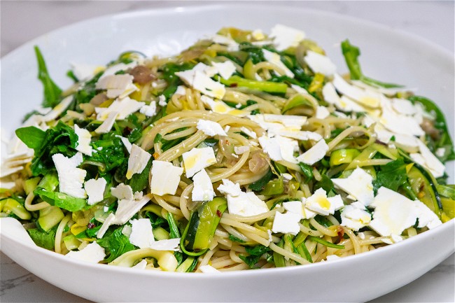 Image of Spaghetti with Zucchini and Squash