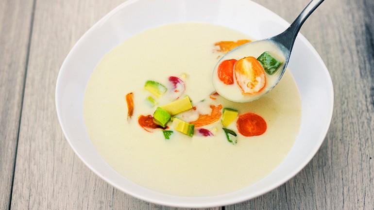 Image of Chilled Corn Soup Recipe
