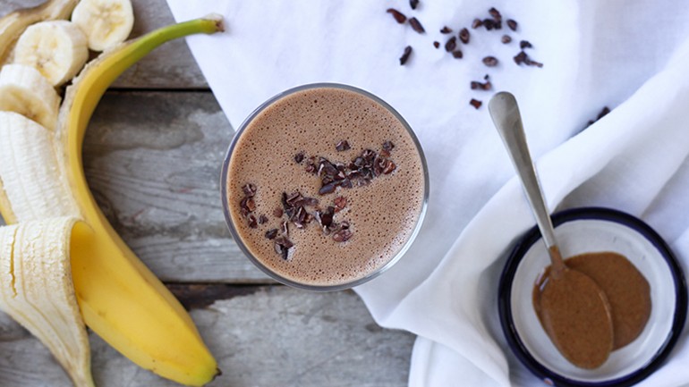 Image of Chocolate Almond Butter Bliss Smoothie Recipe