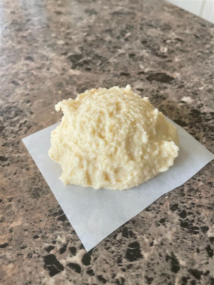 Image of Scoop or spoon out the whole bowl onto the parchment...