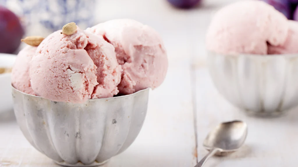 Image of Spiced Plum Ice Cream