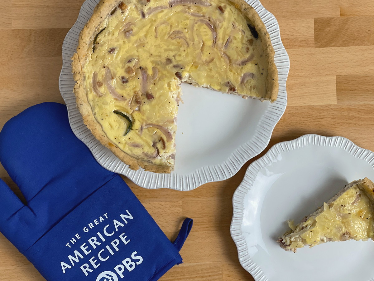 Pancetta Zucchini Quiche