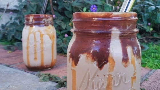 Image of The Perfect Coffee Peanut-Butter-Nutella-Caramel Freakshake
