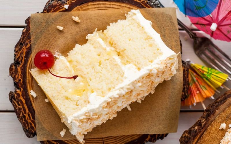 Piña Colada Cake Recipe - My Cake School