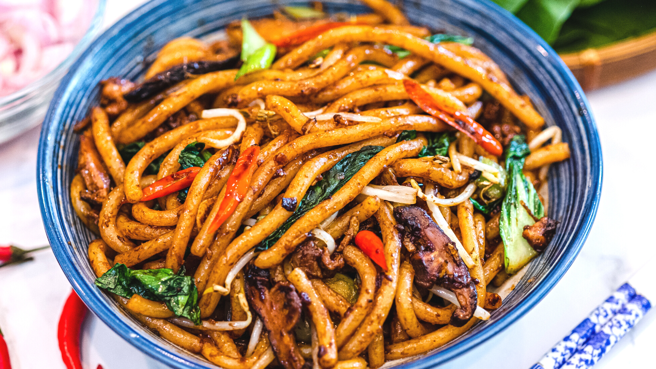 Image of Taiwanese Stir Fry Noodles (炒米苔目)