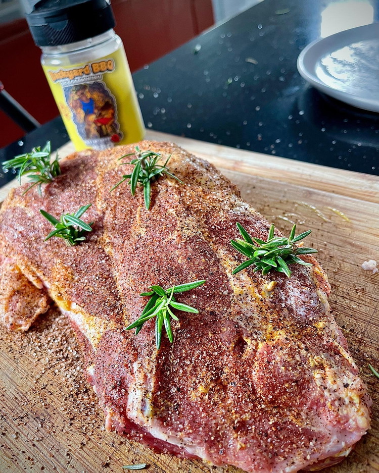 Image of Optional prep step is to make small incisions and press in some fresh rosemary