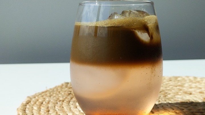 Image of Hojicha Soda with Fruit Vinegar