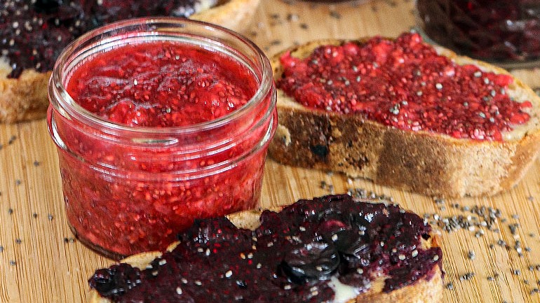 Image of Super Easy Chia Jam Recipe