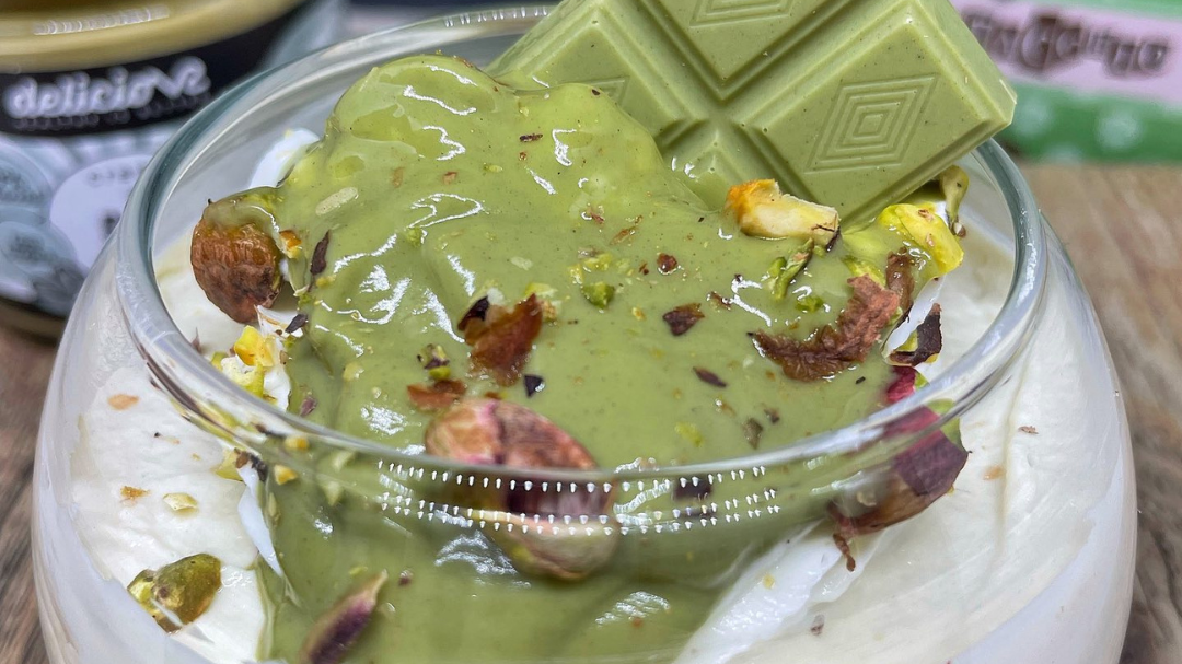 Image of Dessert proteico al Pistacchio