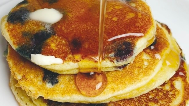 Image of Lemon Blueberry Pancakes