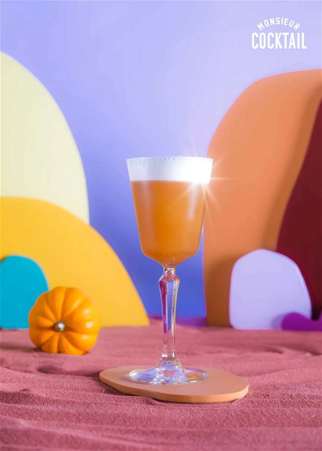 Image of Amaretto citrouille sour sans alcool