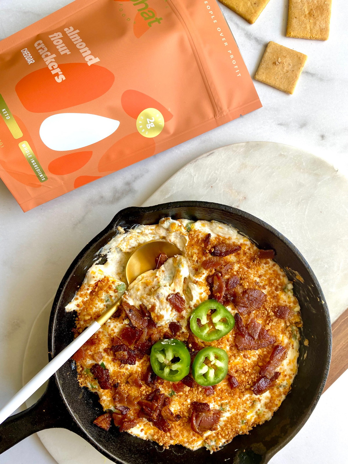 Keto Jalapeño Popper Dip