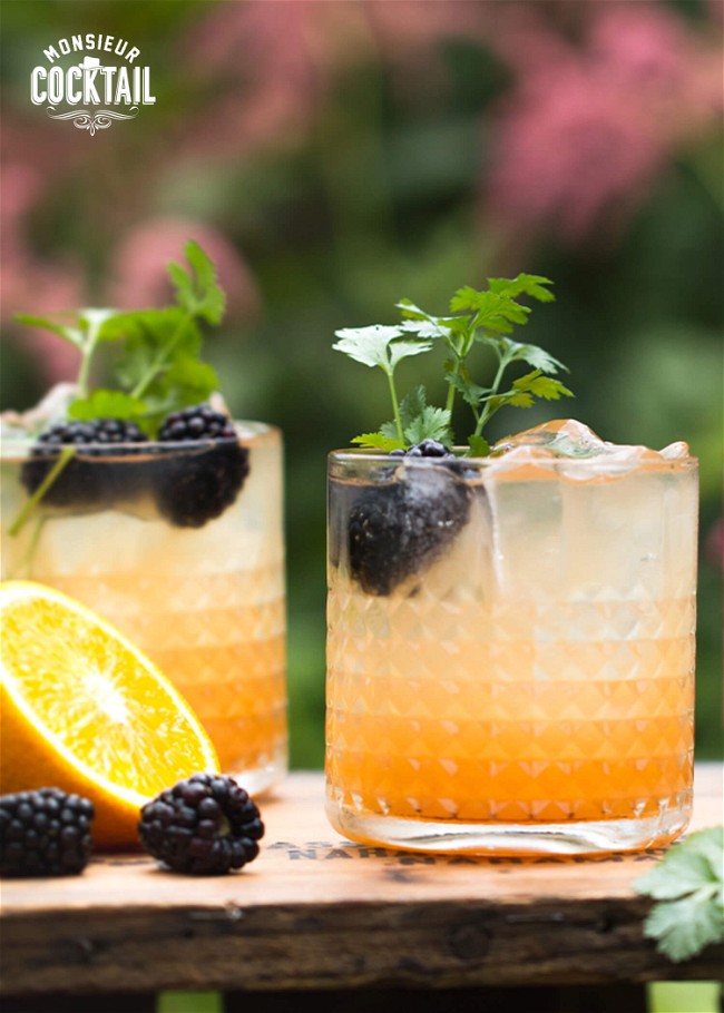 Image of Smash tequila, mangue et concombre faible en sucre