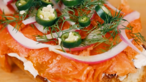 Image of Smoked Salmon Sandwich