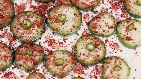Image of Cucumber Honey Snack