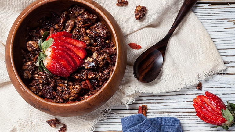 Image of Chocolate Goji Granola Recipe