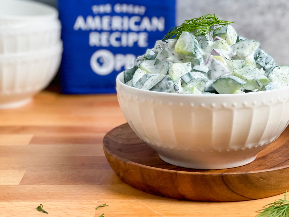 Creamy Cucumber Salad