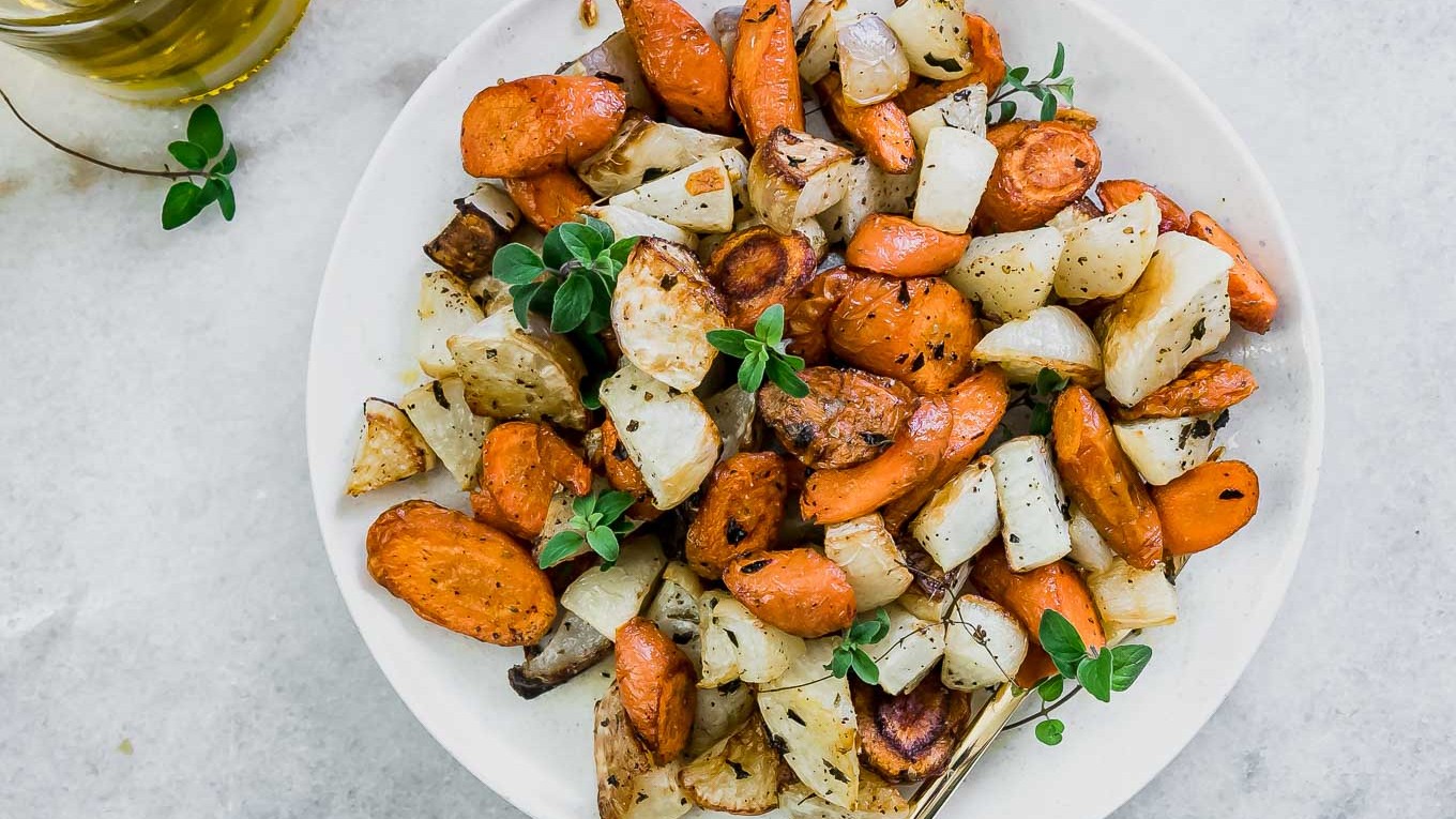Image of Roasted Carrots and Turnips