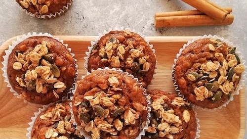 Image of GRÆSKAR MUFFINS MED PUMPKIN SPICE