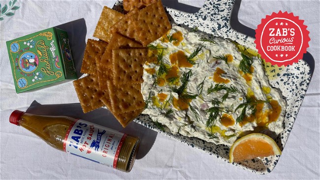 Image of Zabs x Fishwife Smoked Fish Bagel Dip with Fried Saltines