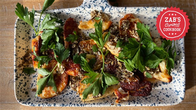 Image of Zabs Hot Honey Seeded Halloumi