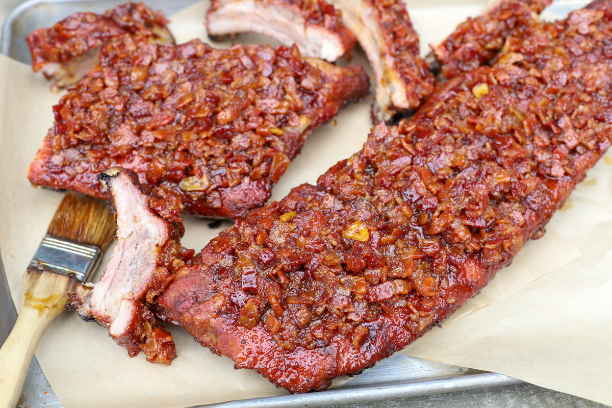 Bacon Jam Ribs