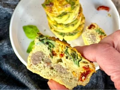 Image of Sausage & Sun-Dried Tomato Egg Muffins
