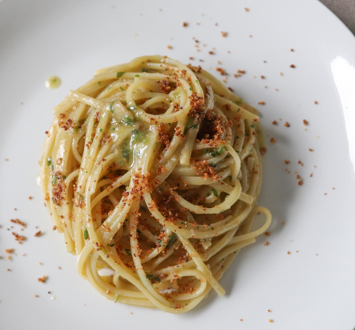 Pasta With Garlic And Olive Oil