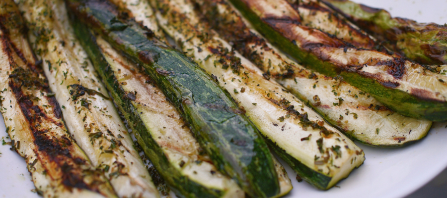 Tender Char Grilled Zucchini - a Lean and Green Recipe