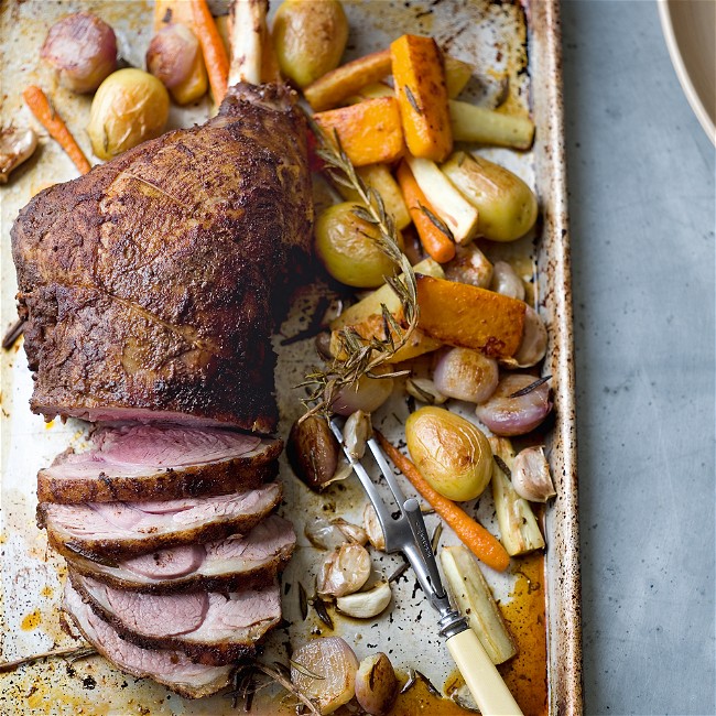 Image of Leg of Lamb, Oven Style