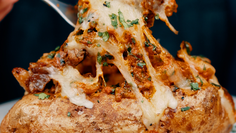 Image of Shrimp Masala Loaded Potato