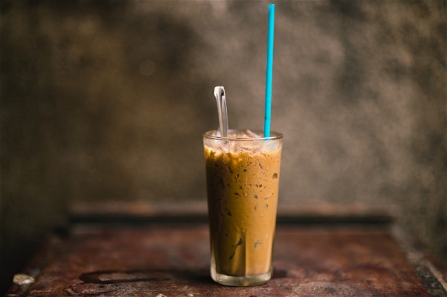 Image of Chocolate Strawberry Iced Latte