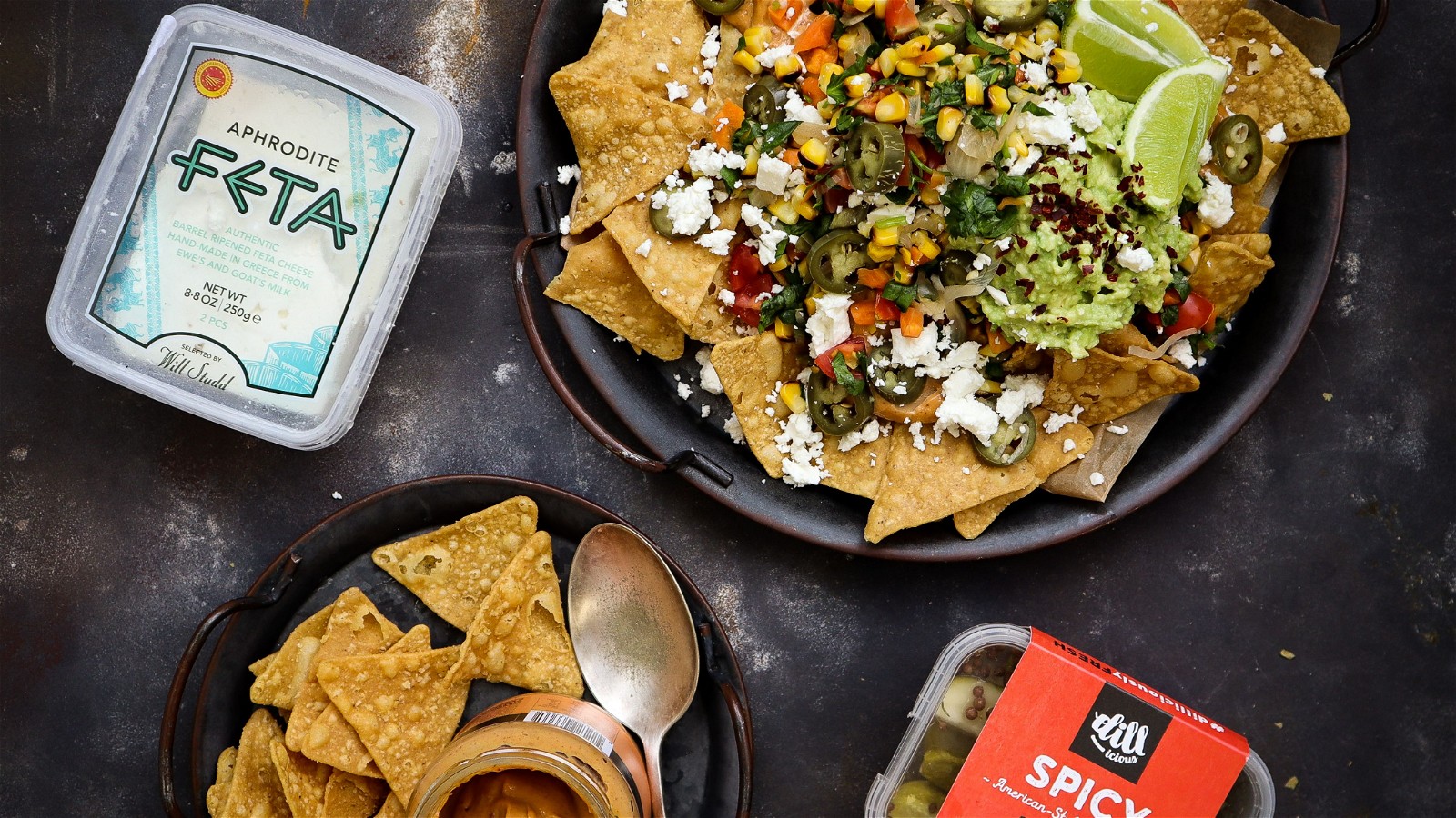 Image of Escabeche, Salsa, Guacamole & Tortilla Chips