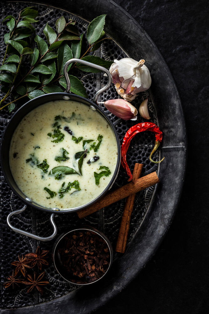 Gujarati Kadhi Recipe; Laxmi's and Jayshri Ganda's Gujarati recipe book