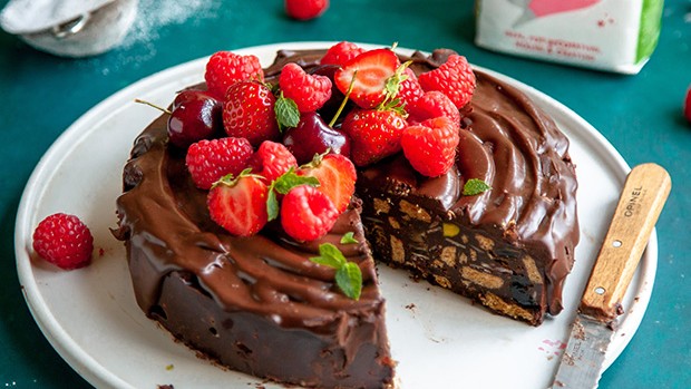 Image of Vegan Chocolate Fridge Cake