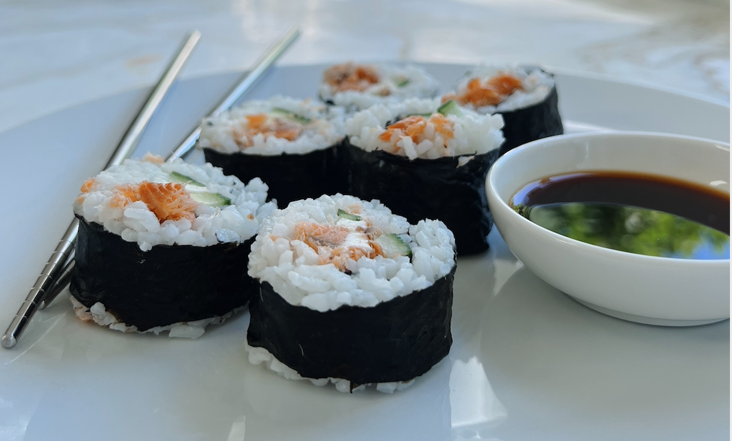 Image of Smoked Salmon Sushi Roll